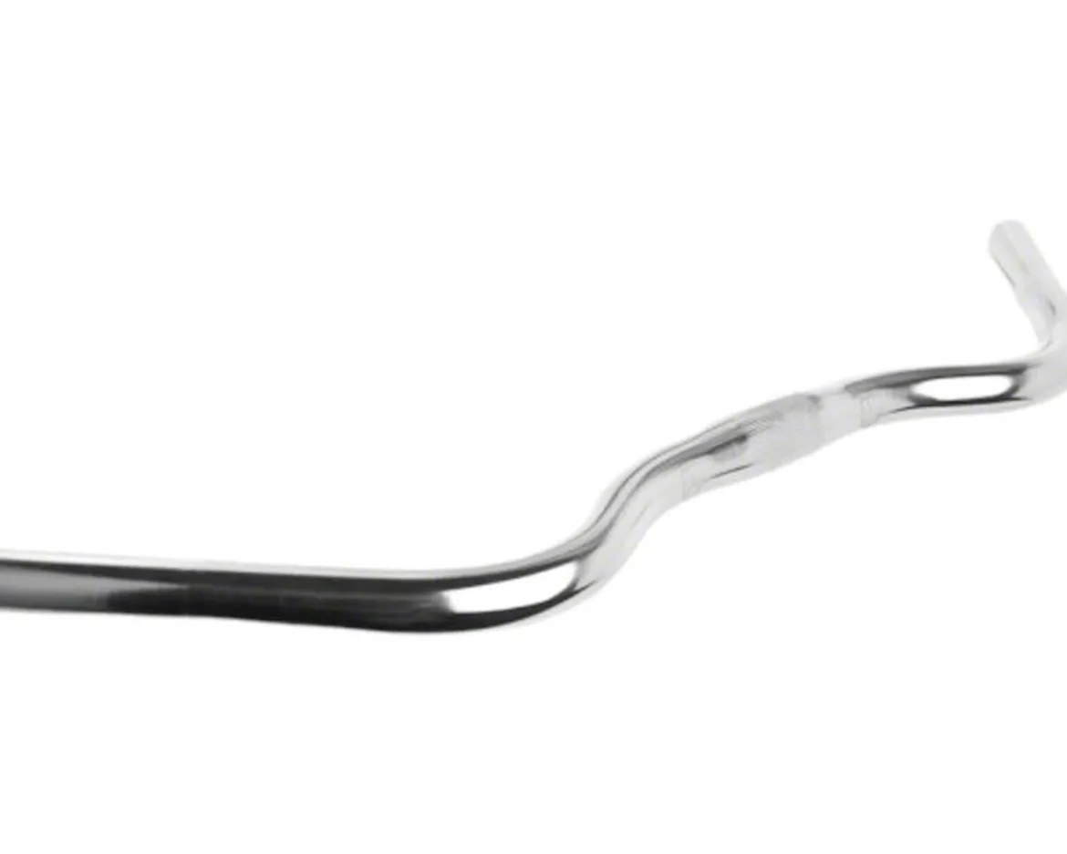 Velo Orange Postino Handlebar (Silver) (25.4mm) (22.2mm Grip) (0mm Rise) (570mm)