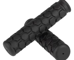 Velo VLG-100 Hex MTB Slip-On Grips (Black)