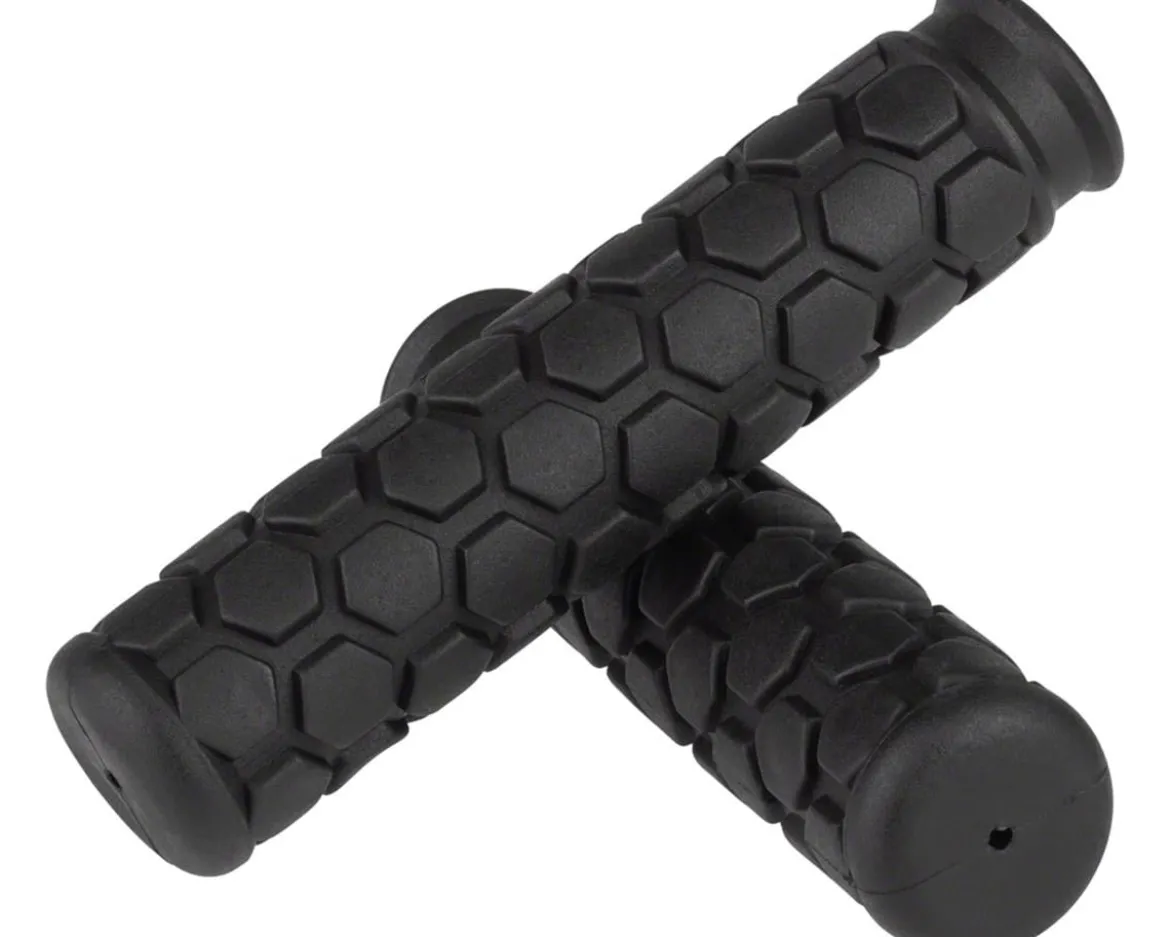 Velo VLG-100 Hex MTB Slip-On Grips (Black)