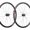 Vision Team i23 Aero Gravel Wheelset (Black) (SRAM XDR) (12x100mm, 12x142mm) (700c) (Centerlock) (Tubeless)