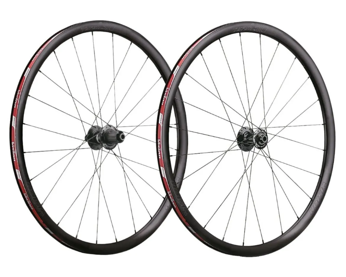 Vision Team i23 Aero Gravel Wheelset (Black) (SRAM XDR) (12x100mm, 12x142mm) (700c) (Centerlock) (Tubeless)