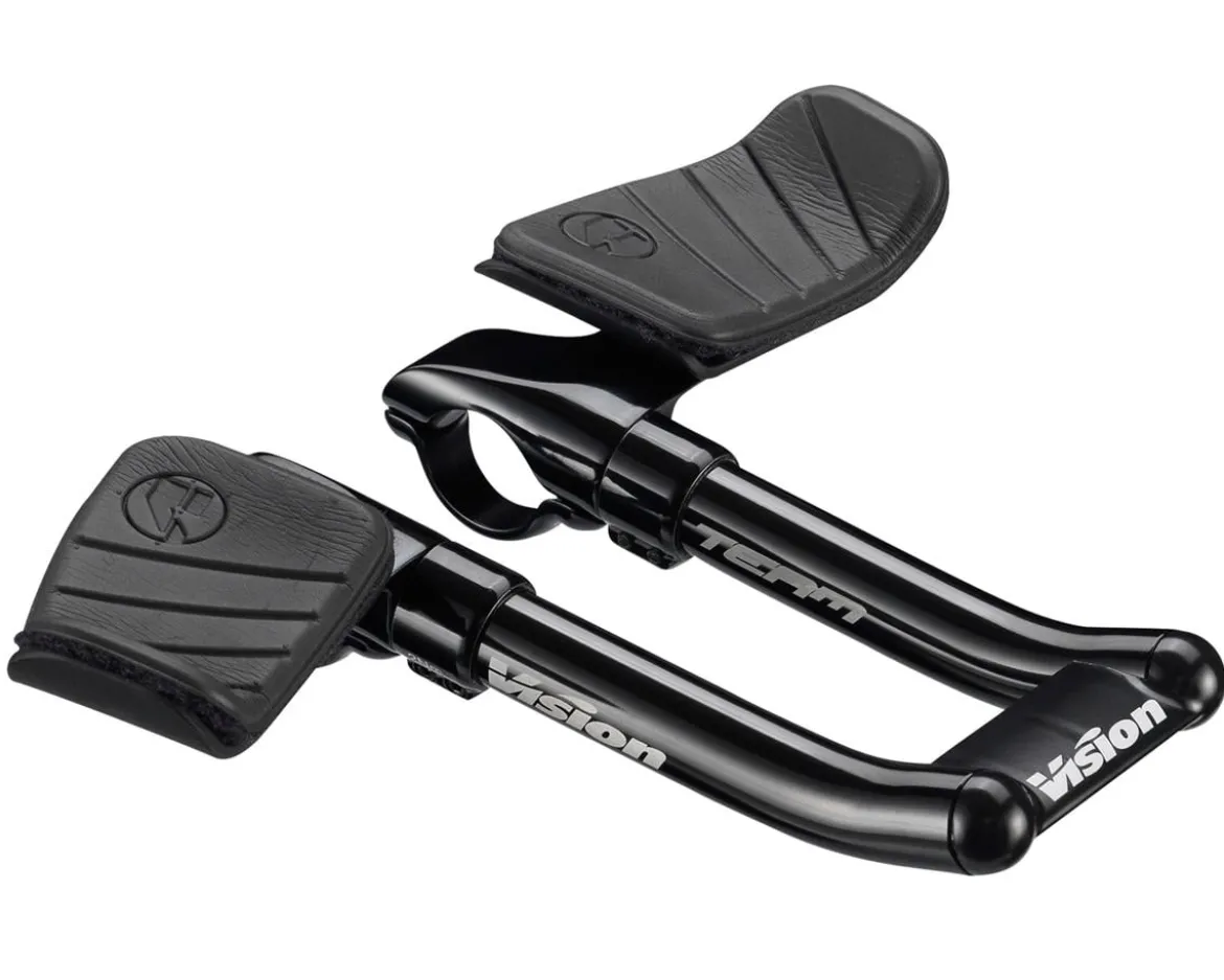 Vision Team Mini Clip-On Aero Bars (Black)