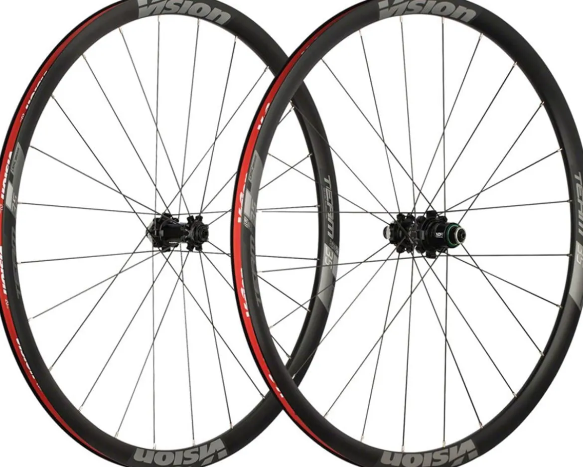 Vision Team 35 Wheelset (Black) (Centerlock) (Tubeless) (SRAM XDR) (Wheelset) (12x100mm, 12x142mm) (700c)