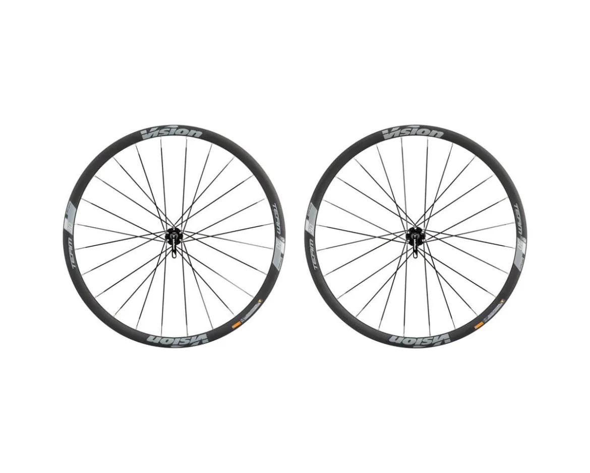 Vision Team 30 Wheelset (Black) (Centerlock) (Shimano HG 11/12) (700c) (12 x 100/142mm) (Tubeless)