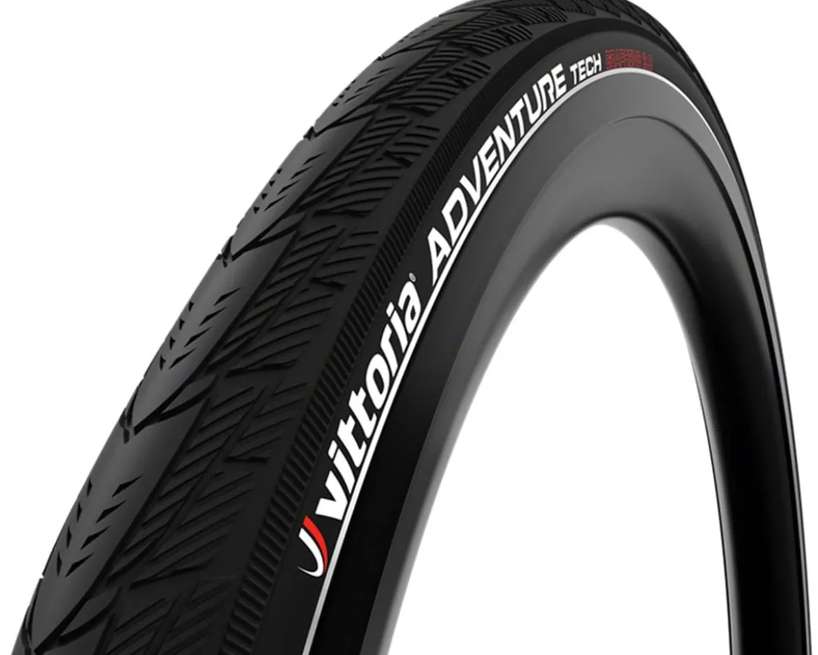 Vittoria Adventure Tech Urban/Touring Tire (Black/Reflective) (700c) (35mm) (Wire) (Graphene 2.0)