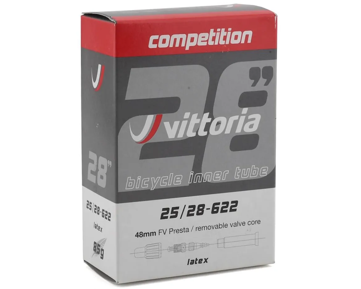 Vittoria 700c Competition Latex Road Inner Tube (Presta) (25 - 28mm) (48mm)