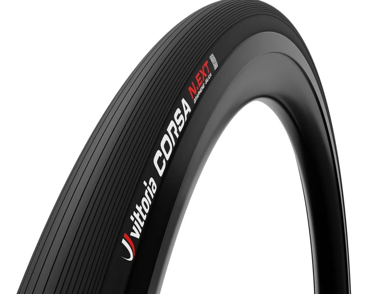 Vittoria Corsa N.EXT Tubeless Road Tire (Black) (Folding) (700c) (24mm)