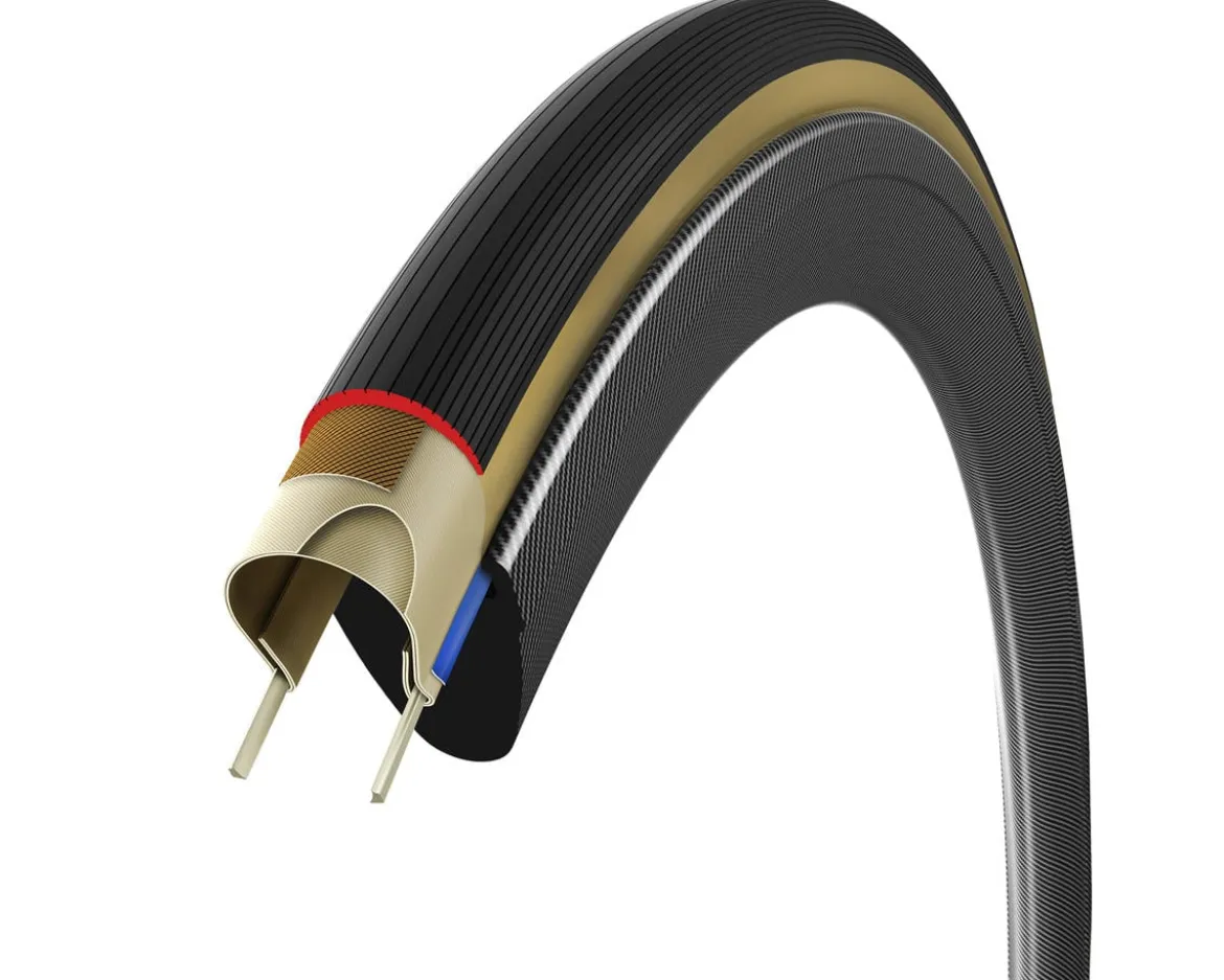 Vittoria Corsa Pro Cotton Tubeless Road Tire (Tan Wall) (700c) (29mm) (For Wide Rim)