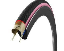 Vittoria Corsa PRO Limited Edition Tubeless Road Tire (Black/Pink) (700c) (30mm) (Cotton-Tech/Race Formulation)