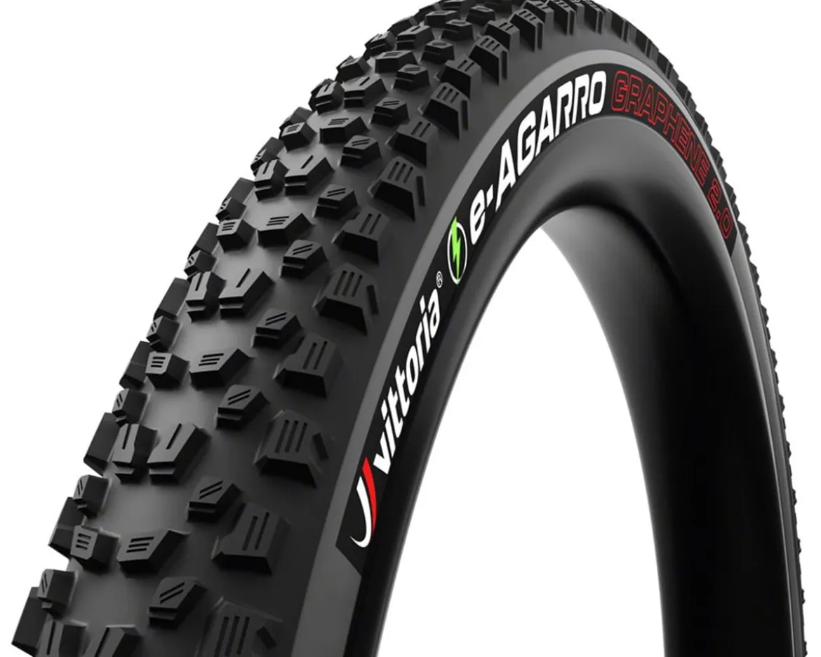 Vittoria E-Agarro Trail Tubeless Mountain E-Bike Tire (Black/Anthracite) (29") (2.6") (Graphene 2.0)