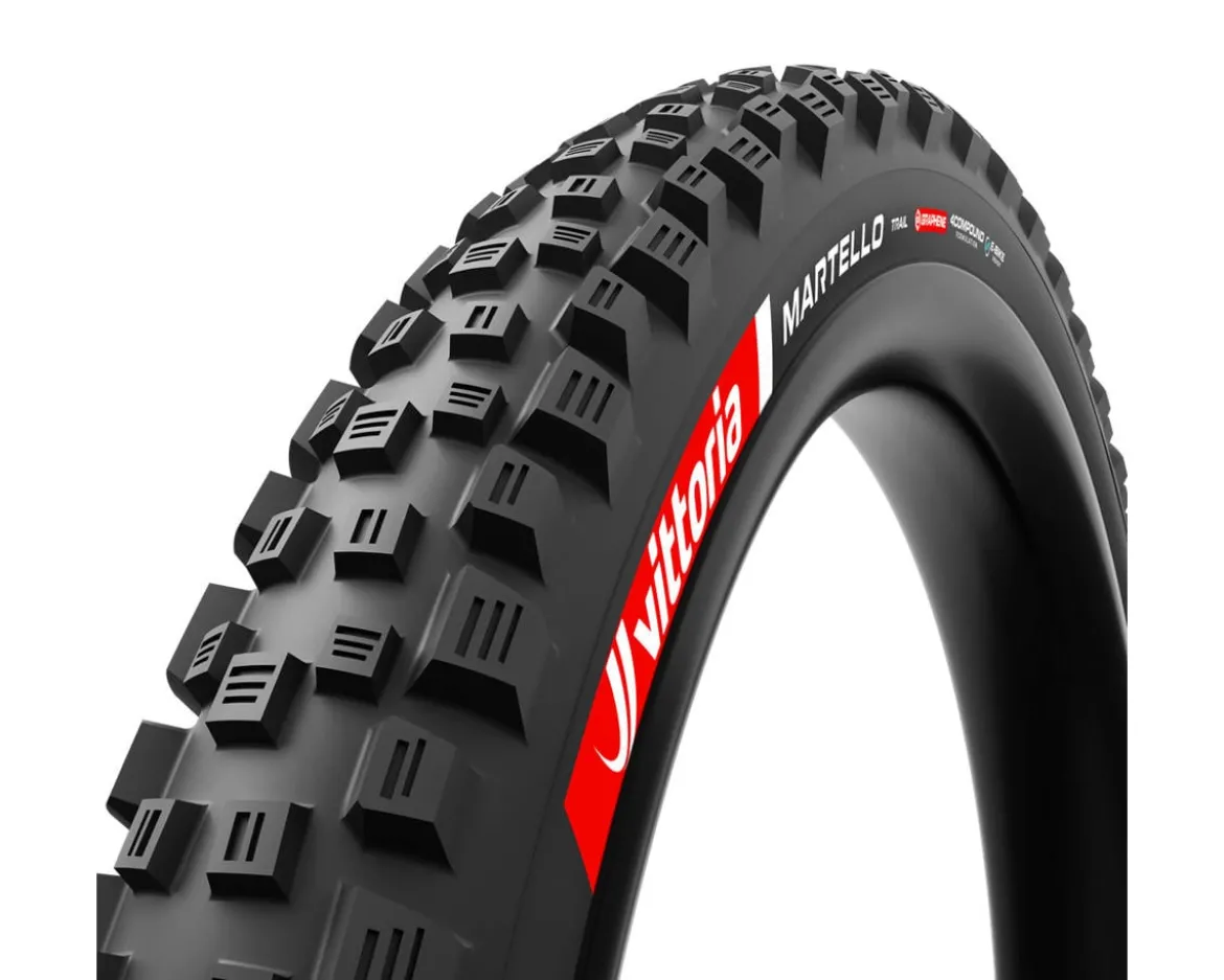 Vittoria Martello Trail G2.0 Tire (Black) (Tubeless) (27.5") (2.4") (Black)