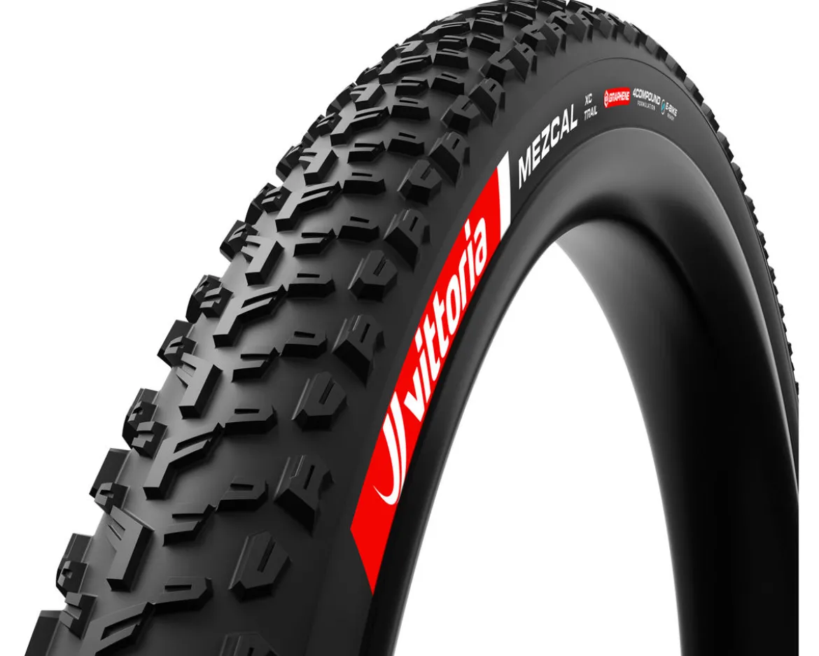 Vittoria Mezcal III XC Trail Tubeless Mountain Tire (Black) (29") (2.1") (Black) (Folding) (4C Graphene/Trail)