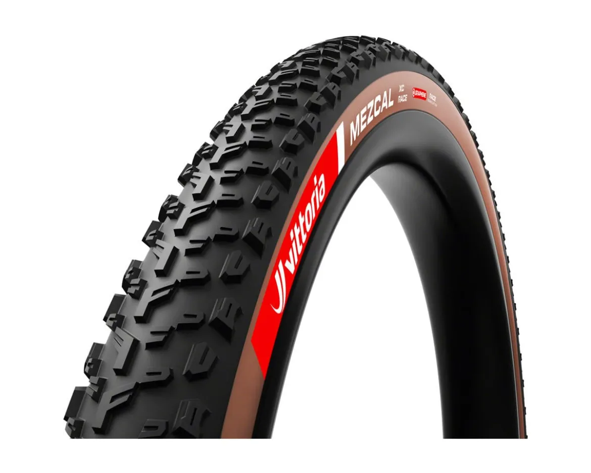 Vittoria Mezcal XC Race Tubeless Mountain Tire (Brown) (29") (2.4") (Race Graphene 2.0)