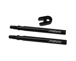 Vittoria 60mm Valve Extensions (Black)