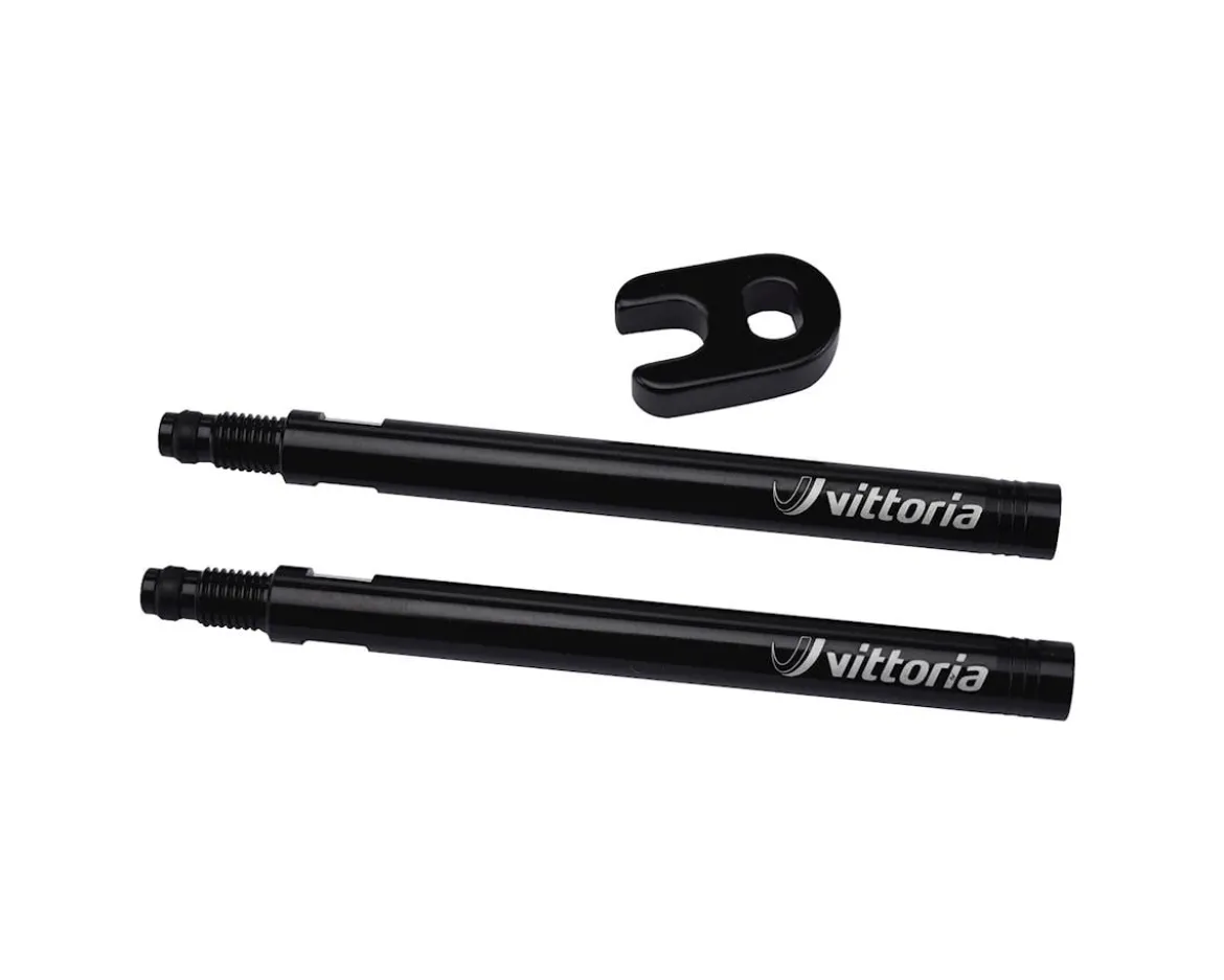 Vittoria 60mm Valve Extensions (Black)