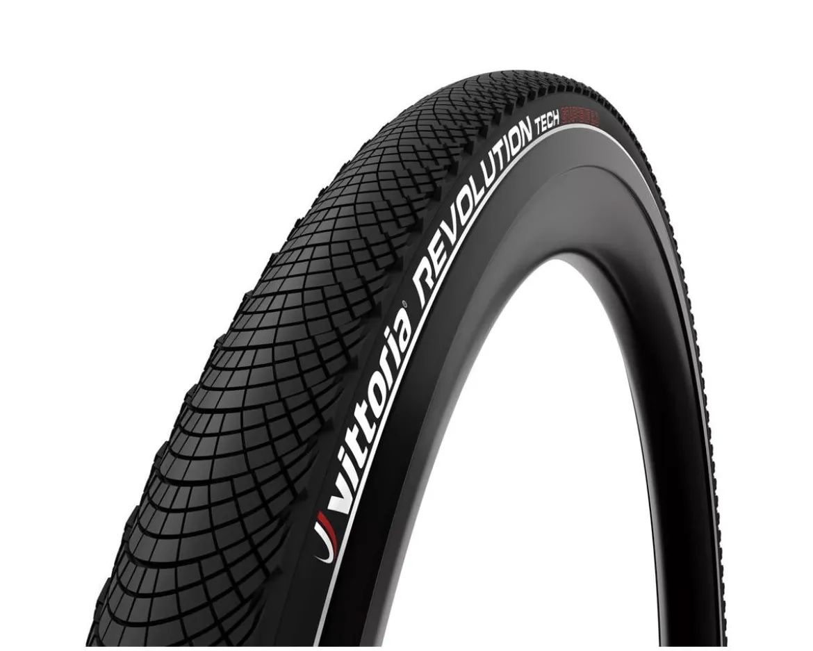 Vittoria Revolution Tech City Tire (Black/Reflective) (26") (1.5") (Wire) (Graphene 2.0/Solid Shielding)