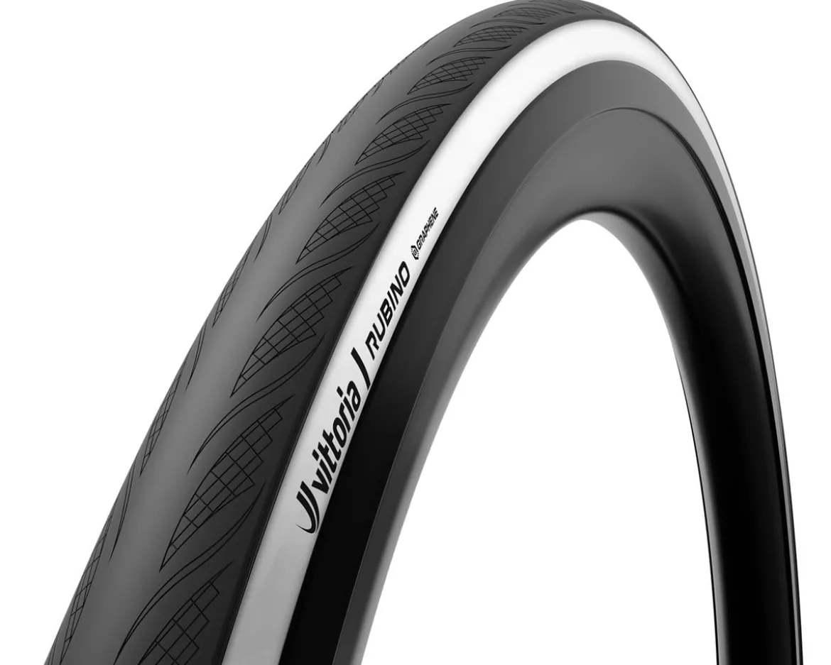 Vittoria Rubino V G2.0 Tire (White) (700c) (28mm) (Tube-Type) (Graphene + Silica)