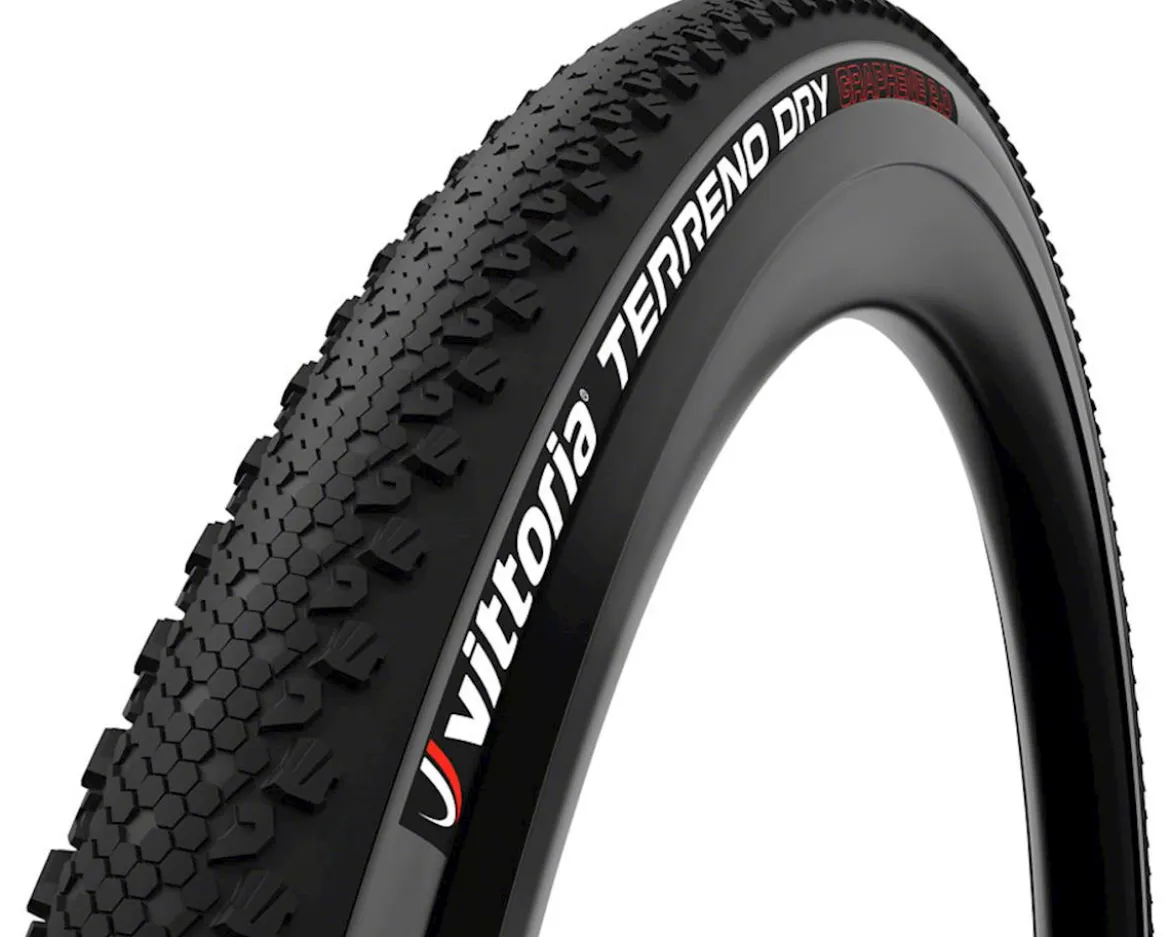 Vittoria Terreno Dry Tubeless Cyclocross Tire (Anthracite) (700c) (33mm) (Graphene 2.0/Endurance)