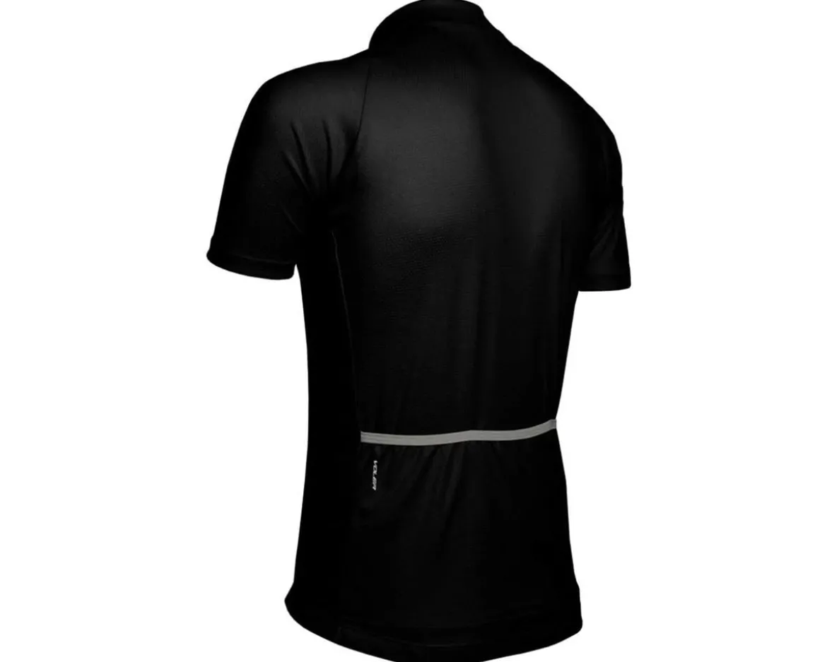 Voler M. Peloton Club Solid Short Sleeve Jersey (Black) (XS)