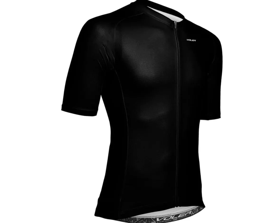 Voler M. Velocity Air Solid Short Sleeve Jersey (Black) (S)