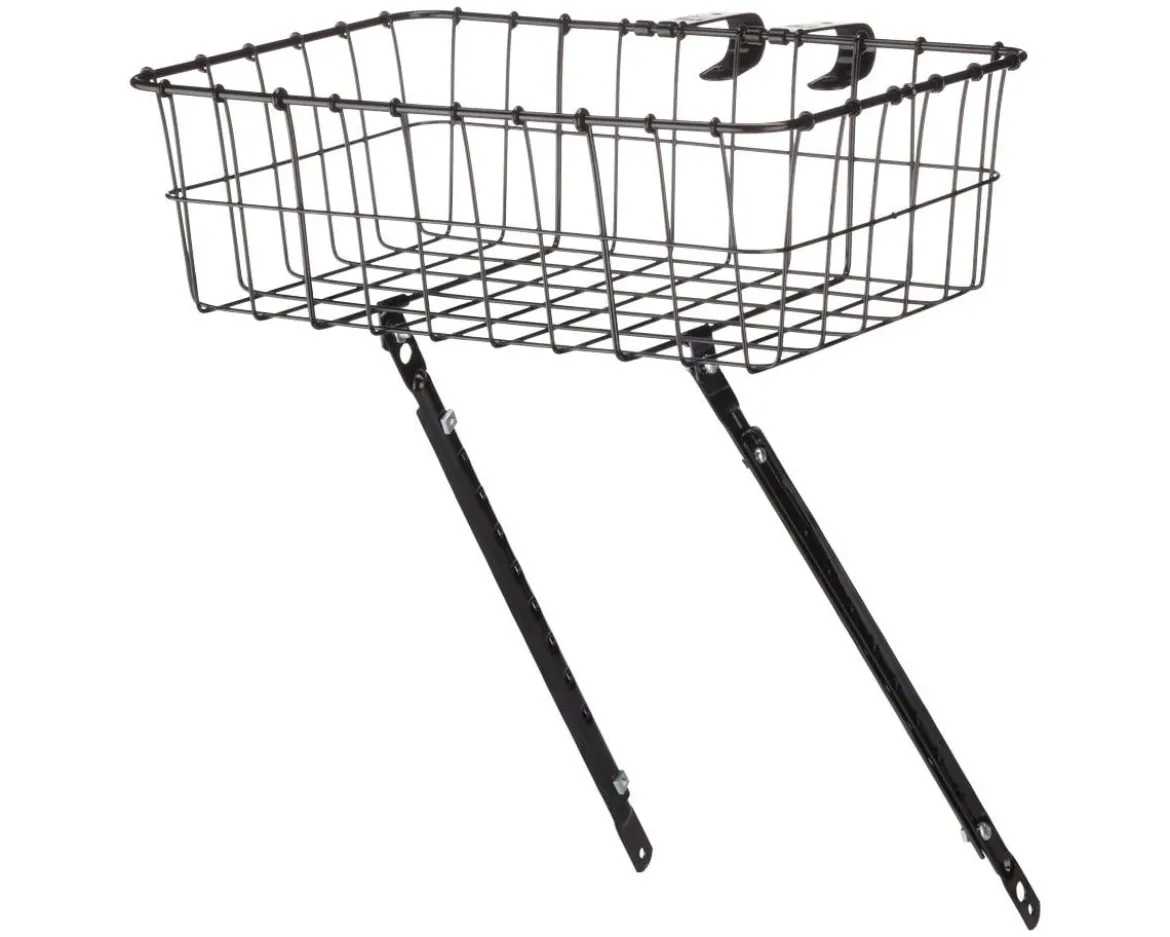 Wald 1372 Bolt-On Front Basket (Gloss Black)