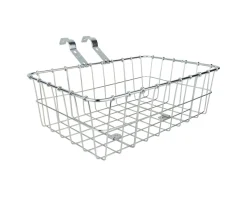 Wald 1372 Bolt-On Front Basket (Silver)
