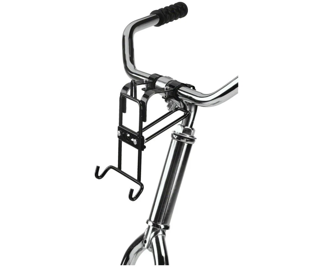 Wald 3114 Front Quick Release Basket w/ Bolt-On Mount (Gloss Black)