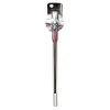 Wald #67 Rear Axle-Mounted Kids Bike Kickstand (Silver) (16") (For 3/8" Bolt-On Rear Axles)