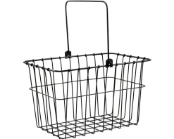 Wald 133 Standard Lift-Off Front Bike Basket (Black)