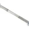 Wald #9094 Axle w/ Nuts (Silver) (24TPI) (3/8" x 6.5")
