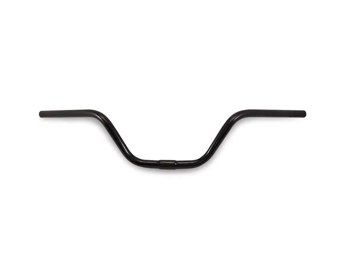 Wald 803 Steel Riser Handlebar (Black) (25.4mm) (5.25" Rise) (30" Width) (2.75" Backsweep)