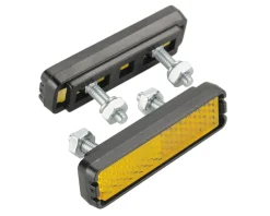 Wellgo Bolt-On Pedal Reflector Set
