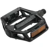 Wellgo B102 Platform Pedals (Black) (Aluminum) (Replaceable Pins) (9/16")