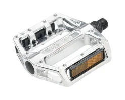 Wellgo B087 Platform Pedals (Silver) (Aluminum) (Molded Pins) (9/16") (Standard)