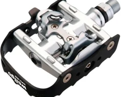 Wellgo WPD-95B Pedals (Black/Silver) (Dual-Purpose)