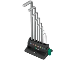 Wera 950/9 Hex-Plus Chrome 8 L-Key Wrench Set (Metric)