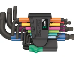 Wera 950/9 Hex-Plus Multicolour 2 L-Key Set (BlackLaser) (Metric)