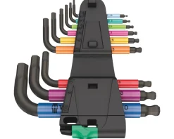 Wera 950/9 Hex-Plus Multicolour 2 L-Key Set (BlackLaser) (Metric)