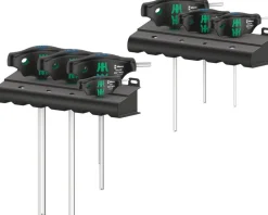 Wera 454/7 HF Set 1 Hex Screwdriver T-Handle Set (Metric) (7 Piece)