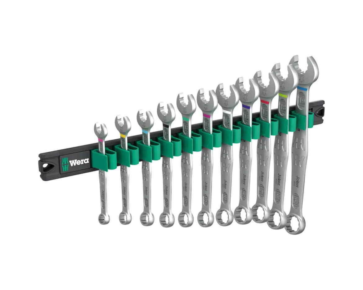 Wera 9640 Mag Rail 6003 Joker Spanner Wrench Set (11-Piece)