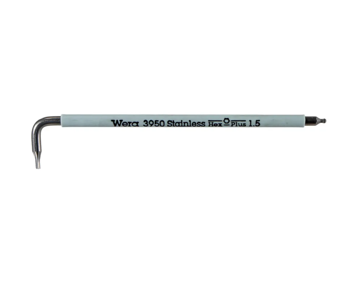 Wera 3950 SPKL Multicolor Stainless L-Key Hex Wrench (1.5mm)