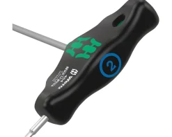 Wera 454 T-Handle Hexagon Screwdriver (Hex-Plus) (100mm) (2mm)