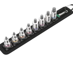 Wera Belt B 2 Zyklop In-Hex-Plus Bit Socket Set With Holding Function (3/8" Drive) (8 Pieces)