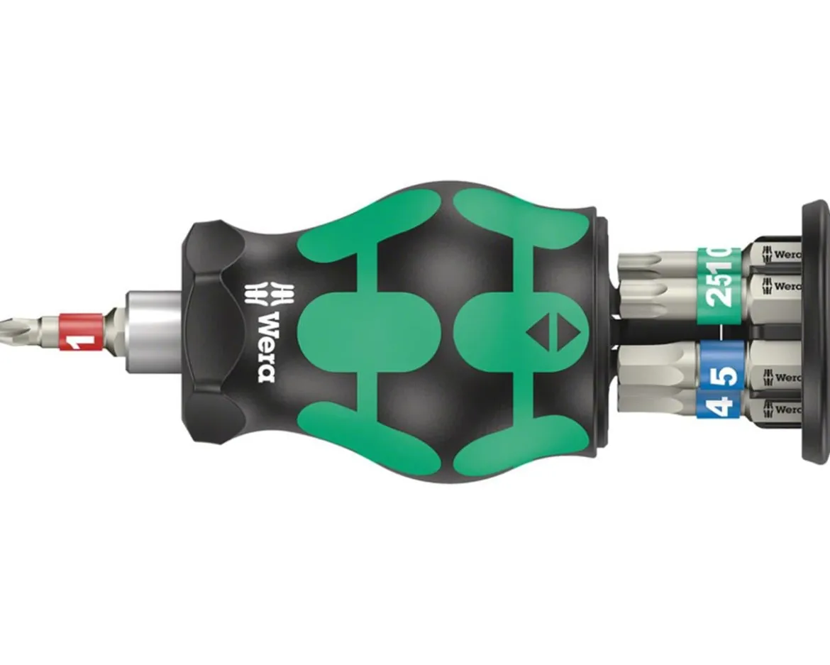 Wera Bicycle Set 11 (Stubby Bit Holder Screwdriver & Bits Tool Set)