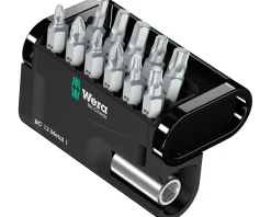 Wera Bit-Check 12 Metal 1 Bit Holder & Bit Set (1/4