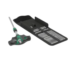 Wera Kraftform Kompakt 400 RA T-Handle Ratchet Set 1 (17 Pieces)