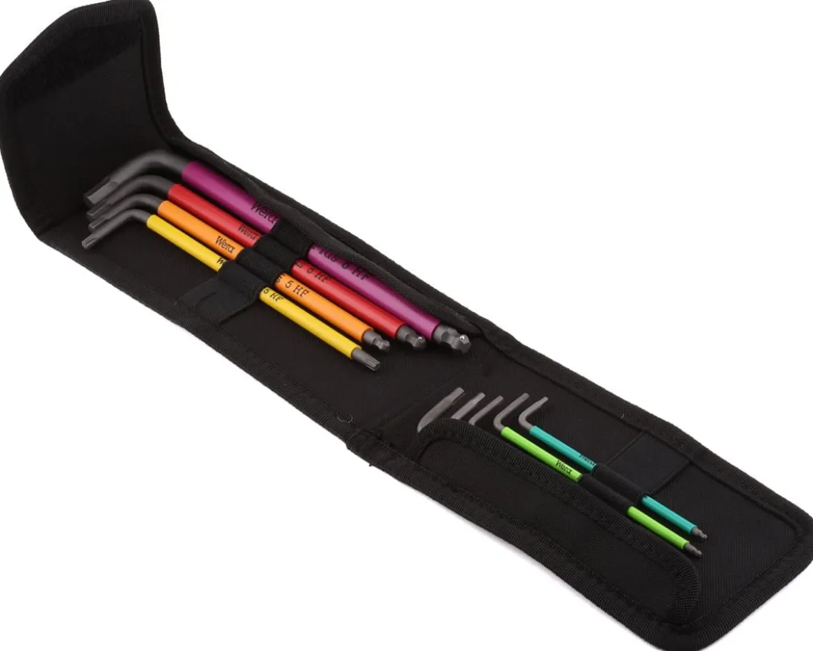 Wera Multicolor Hex & Torx L-Key Wrench Bicycle Set (Metric)