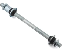 Wheel Master Axle Set (Silver) (3/8 x 26 x 126 x 175) (Rear) (6/7 Speed)