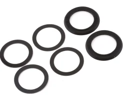 Wheels Manufacturing Bottom Bracket Spacer Pack (Black) (30mm Inner Diameter)