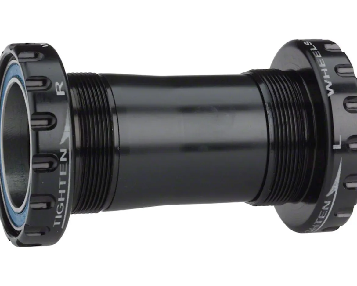 Wheels Manufacturing BSA 30 Bottom Bracket (Black) (BSA) (Fits 104mm+ Spindles) (ABEC-3 Bearings)